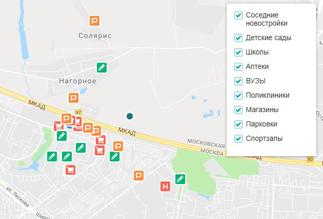 ЖК Датский квартал инфраструктура 